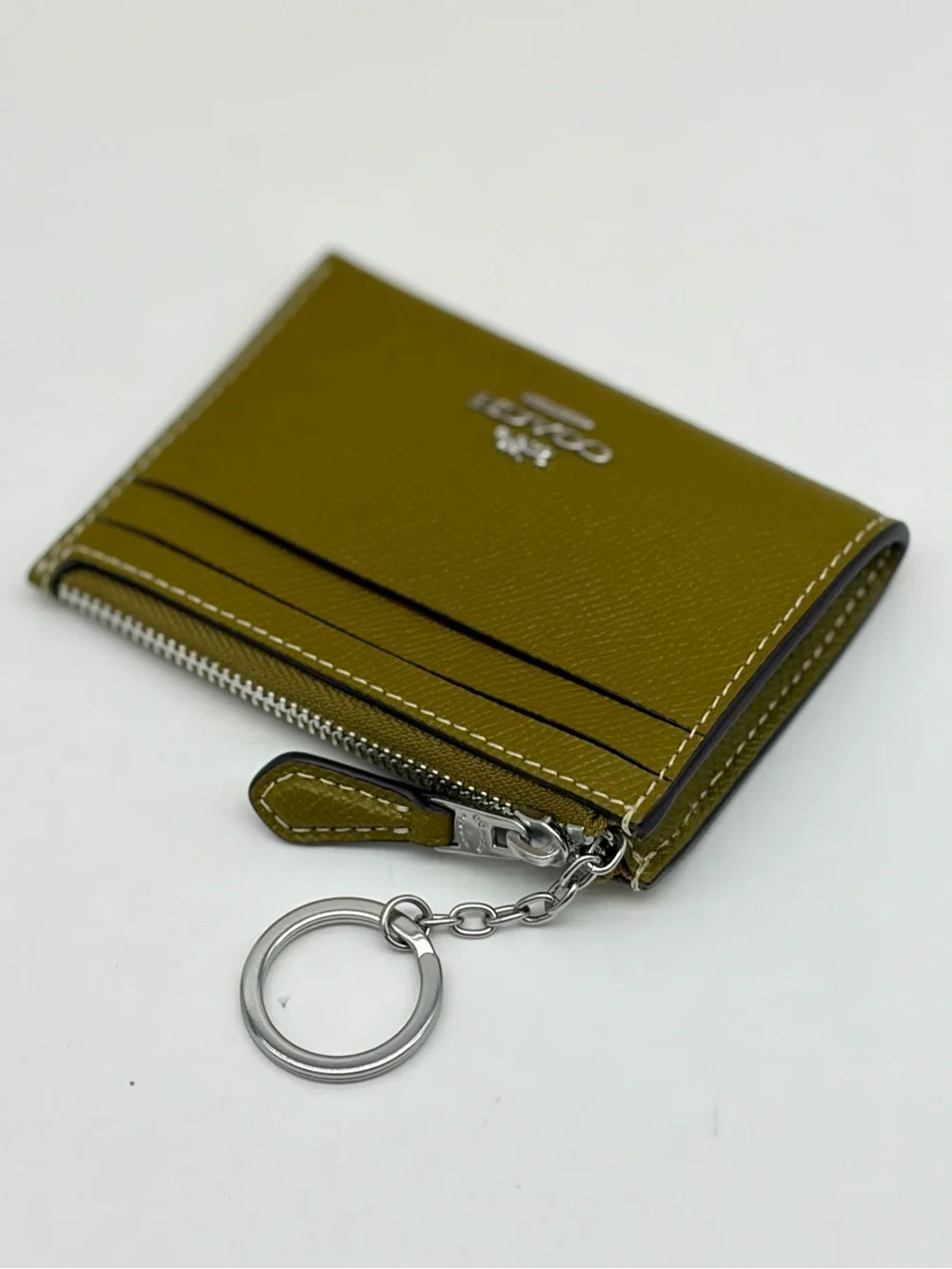 Coach Leather Mini Skinny ID Card Case Small Wallet